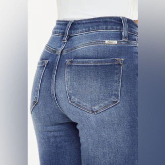 Kancan Button fly Norah High Rise Ankle Skinny Jeans - Picture 8 of 8